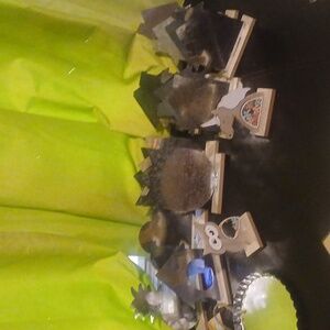 Decorative Silver Metal Decorations